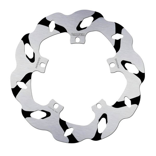 Bremsscheibe Galfer DF650RW Wave® Racing Grooved Starr Hinten 200X4Mm-image