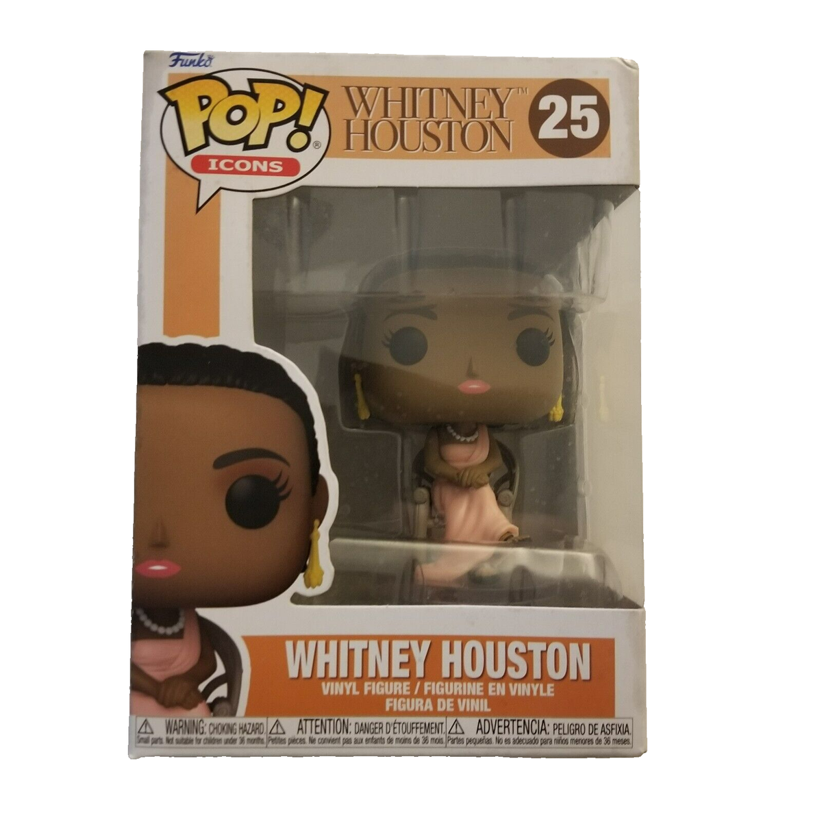 funko pop ICONS ホイットニー・ヒューストン　フィギュア　新品未開封品