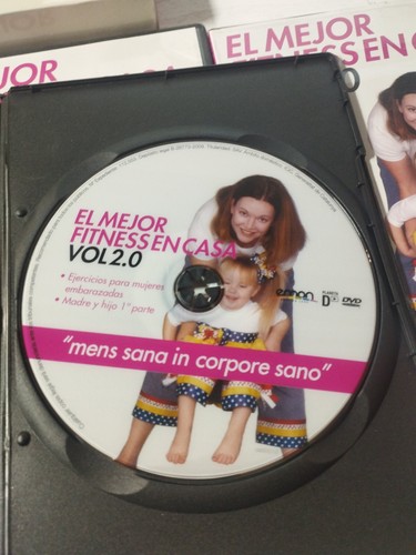 El Mejor Fitness En Casa Mujeres Embarazadas Niños Baby Fit - 3 x DVD Reg 2 Am - Imagen 6 de 6