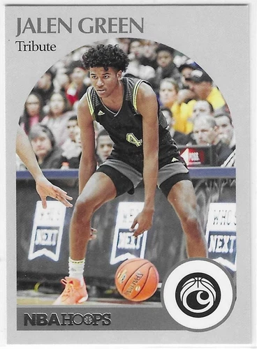 2021 PANINI CHRONICLES HOOPS DRAFT PICKS #54 JALEN GREEN RC HOUSTON ROCKETS