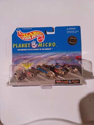 「最終価格」Hot Wheels PLANET MICRO Mattel Hot Wheels Planet Micro 1997 Special Collector Edition