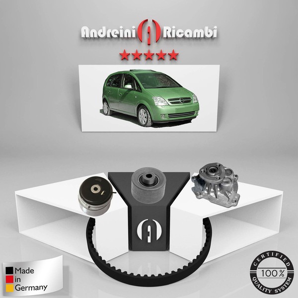 Zahnriemensatz + Wasserpumpe FüR Opel Meriva A 1.6 77KW 105PS 2007-image