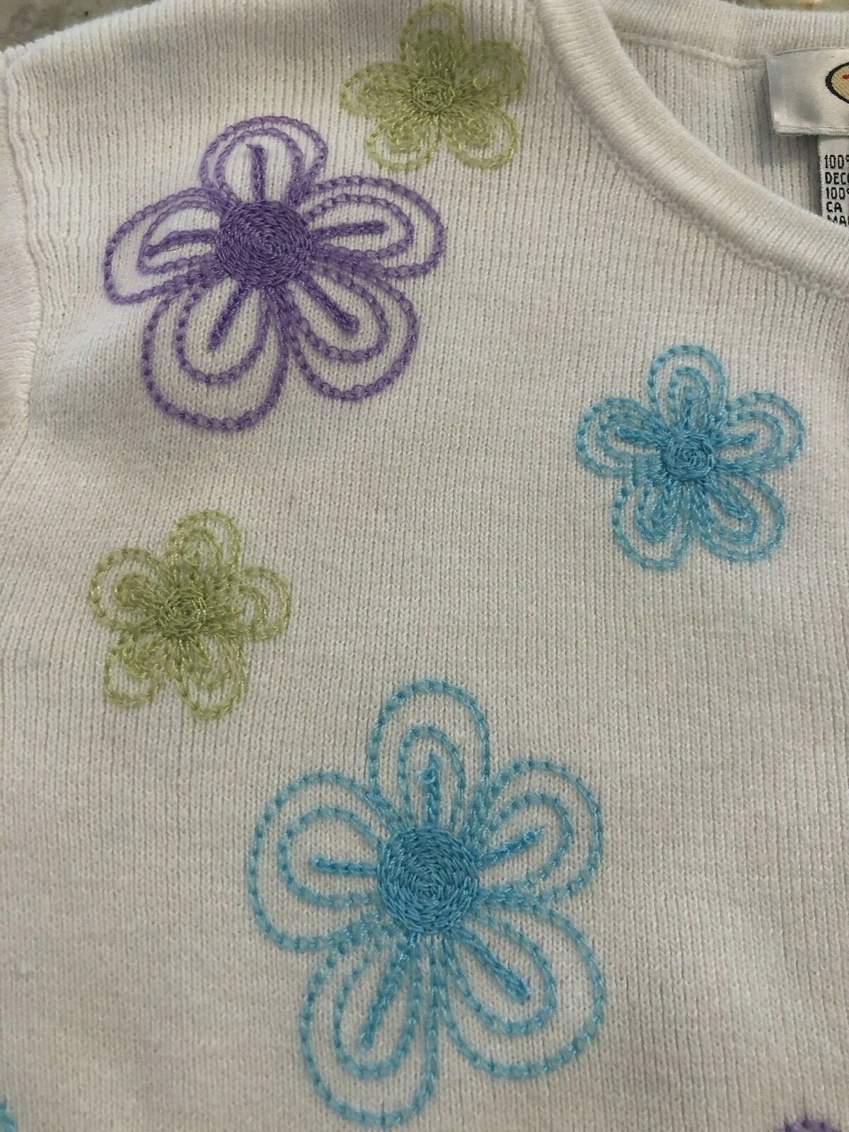 Talbots Size Small White Button Down Long Sleeve … - image 2