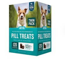 Soft Chew Pill Treats, Chicken Flavored 120 Count 