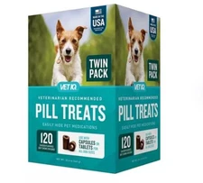 Soft Chew Pill Treats, Chicken Flavored (120 Count)