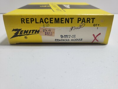 Vintage Zenith 9-157-01 Controls Module NOS      B2/E13
