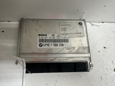 2001-2002 BMW 540i Sdn 3.15 Ratio Engine Computer Control Module Ecu Ecm Pcu