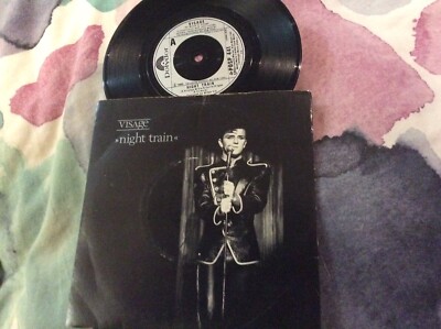 Visage Night Train 7  Vinyl Picture Cover