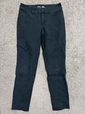 Old Navy Pixie Ankle Pants Women Size 0 Black Mid Rise Secret Slim Pocket
