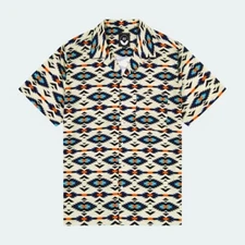 XL - QILO x BCS Black Canyon Systems - Resort Shirt - Southwest Camo - NWT