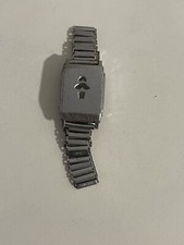 Vintage Jump Hours Watch Parts Case And Bracelet.