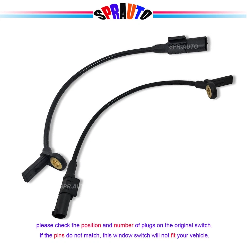 Sensor de velocidad de rueda ABS trasero izquierdo o derecho nuevo para Mercedes-Benz GL320 550 ML320 Foto 4 de 4