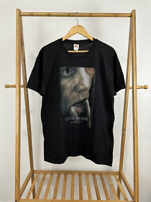 #ad #ad RARE VTG The Devil Inside No Soul Is Safe 2012 Horror Movie Promo T Shirt Size L $269.95