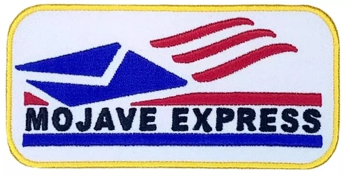 Fallout Mojave Express Courier Logo Patch (4") Iron-on Badge Gamer Emblem Gift