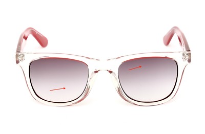 BCBGMAXAZRIA Red Sunglasses BCBGmaxazria New Embrace Wine Combo Red Round Sunglasses  main image 4