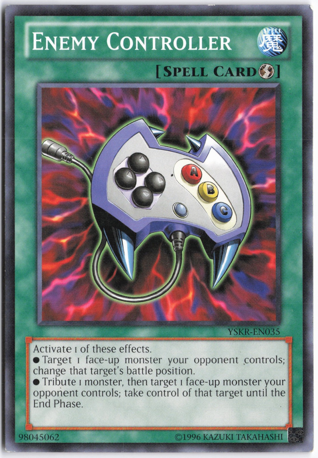 Yugioh - Enemy Controller YSKR-EN035 Unlimited - Starter Deck: Kaiba Reloaded