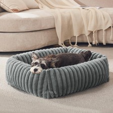 FURTIME Dog Bed for Small Dogs, Washable Orthopedic Dog Cat Bed with Removabl...