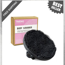 Silicone Body Scrubber Shower Brush for Exfoliation Deep Cleansing All Skin