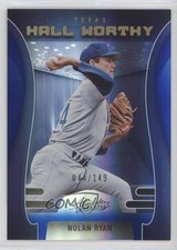 2022 Panini Absolute Hall Worthy Spectrum Blue 44/149 Nolan Ryan #HW-8 HOF qf8