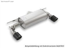 Remus Edelstahl Racing-Anlage für BMW 1er F20/21 M140i 2x102mm scharfkantig
