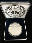 1 Oz .999 Fine Silver Round BU 45th Donald J Trump Protector of 2nd Amendment