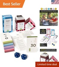 Engaging 335 Math Flash Cards with 2 Dice for Learning Multiplication Division