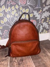 fossil genuine leather backpack purses for wo...