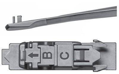 Wischblatt Scheibenwischer TRICO FLEX FX380 für VW BORA Variant 1J6 PASSAT B3 B4