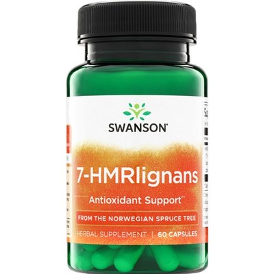 Swanson 7-Hmrlignans from Norwegian Spruce Tree 40 mg 60 Capsules