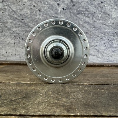 Vintage Suzue Front Hub 48H BMX 87 Nutted Silver Freestyle NOS