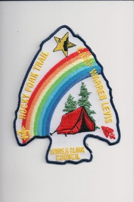 Lewis & Clark Council Rocky Fork Trail Camp Warren Levis patch