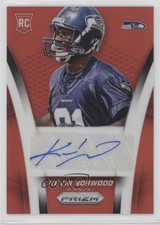 2014 Panini Prizm Auto Rookie Red Prizm 43/75 Kevin Norwood #AR-KN Auto 0w8