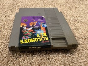 NES Solomon's Key - Aut&eacute;ntico carrito Nintendo solamente - Probado y funciona