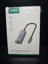 UGREEN USB C to Gigabit Ethernet LAN Network Adapter NEW NIB