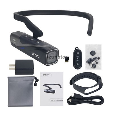 Ordro EP8 4K 20MP Gimbal Head Mounted Camera Wifi Cam Sport Vlog Video Camcorder