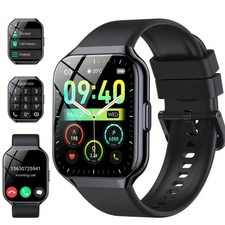 Smartwatch for men and women, compatible with Android,Samsung for call and text