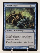 Cache Raiders | Duel Decks: Venser vs. Koth DDI | Merfolk Rogue Self Bounce | LP