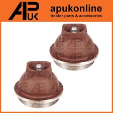 Pair Wheel Hub Caps for Massey Ferguson 35 35X 130 135 148 165 168 175 Tractor