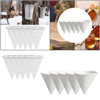 5x Ahornsirup-Filtersystem Fritteusen-Ölfilter Synthetische Netzfilter