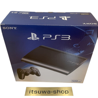 Sony PlayStation 3 500GB Charcoal Black Console System CECH-4300C
