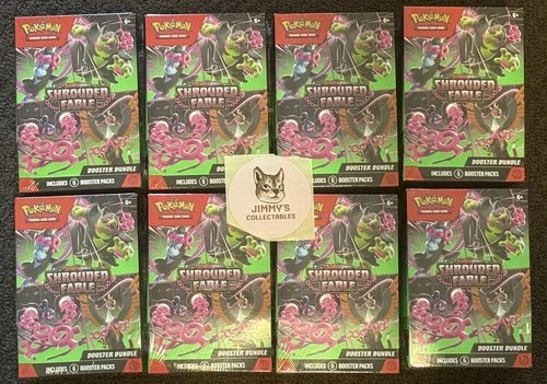 Pokemon TCG 8x Shrouded Fable Booster Bundle FREE SHIPPING SEALED