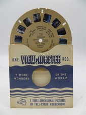 View Master Reel 318, Banff National Park, Alberta, Canada, Hand Lettered