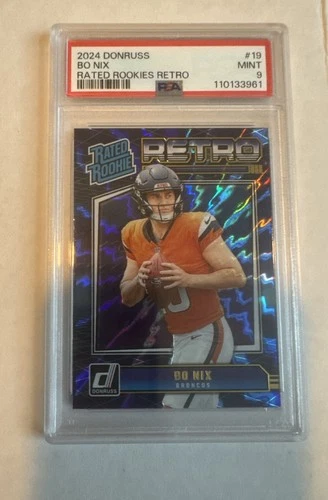 2024 Donruss 19 BO NIX Rated Rookie RETRO RC MINT PSA 9