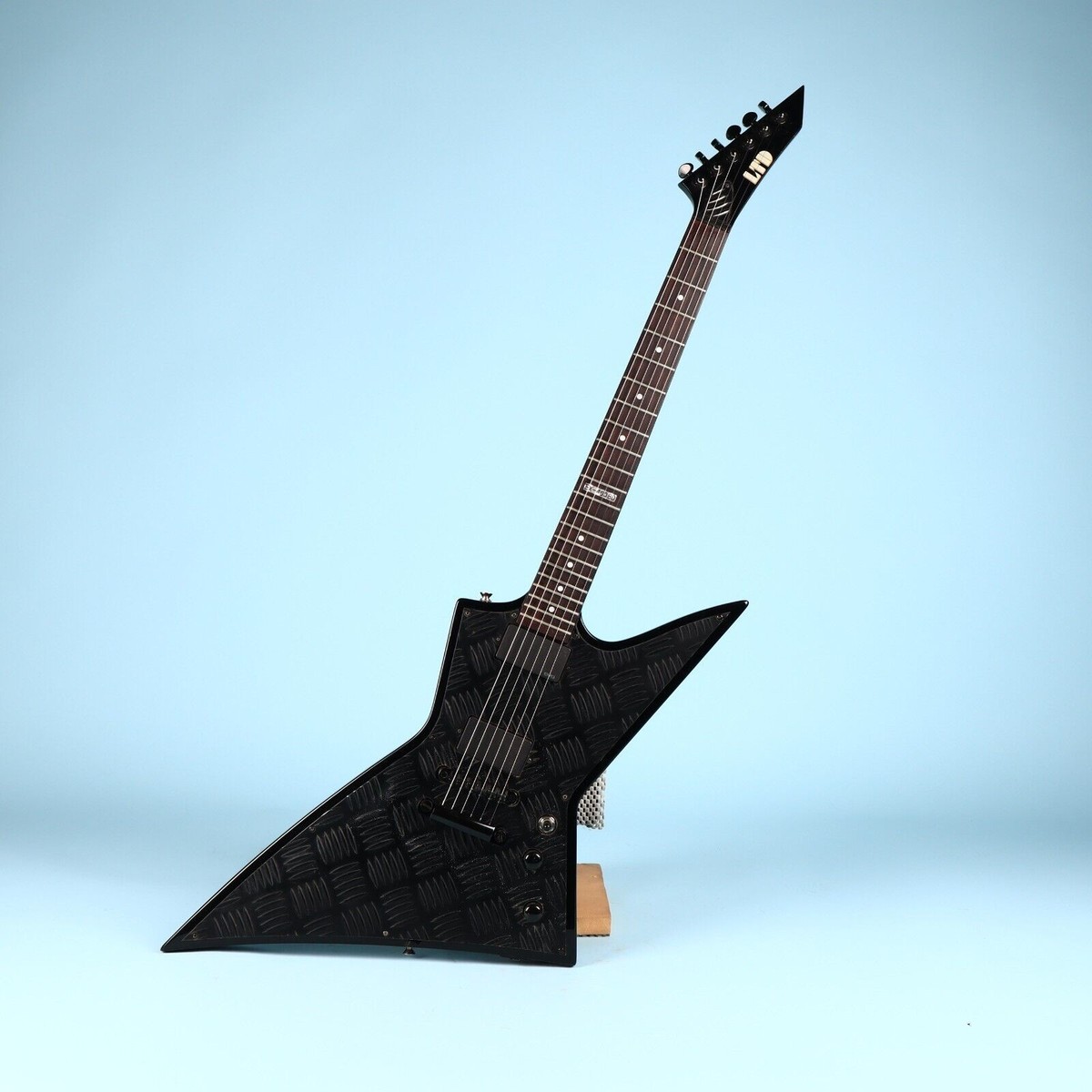 2006 LTD ESP Diamond Plate Black EX-400 BD Electric Guitar | eBay