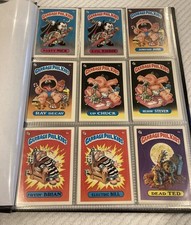 MINT 1985 Topps Garbage Pail Kids Original 1ST SERIES Complete Card SET 