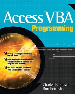 Access VBA Programming Paperback Ron, Brown, Charles E. Petrusha
