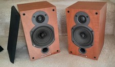 Wharfedale Diamond 9.0 Compact Desktop Bookshelf speakers Cherry fully working
