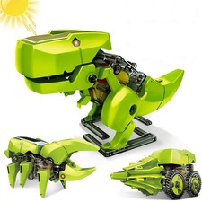 Toy Robot Kit Science Educational Kids Learning Solar Mechanical 3D Model 3In1
