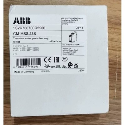 Neu ABB Sicherheitsrelais CM-MSS.23S 110-130 V 220-240 V Qualitätssicherung