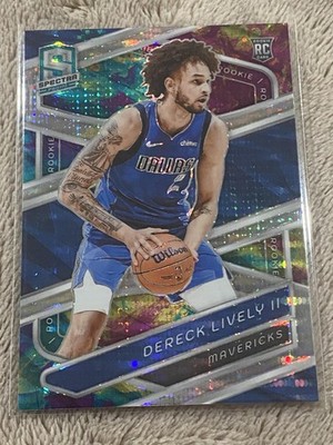 2023-24 Panini Spectra #149 Dereck Lively II Celestial #/125 Dallas Mavericks